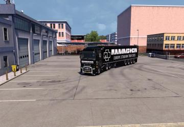 Rammstein Skin for Renault T version 1.0 for Euro Truck Simulator 2 (v1.54.x)