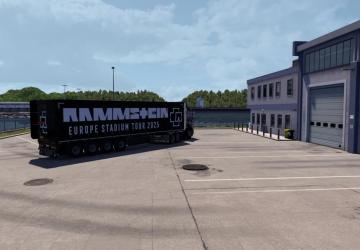 Rammstein Skin for Renault T version 1.0 for Euro Truck Simulator 2 (v1.54.x)
