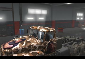 Rembo Skin for Ural-4320-10 version 1.0 for Euro Truck Simulator 2 (v1.35.x, 1.36.x)