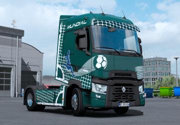 Renault MUNDIAL 2018 Skin version 1.0 for Euro Truck Simulator 2 (v1.35.x, 1.36.x)