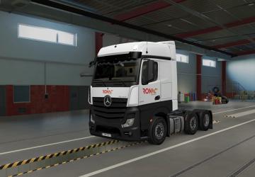 ROMAC Skin version 1.1 for Euro Truck Simulator 2 (v1.41.x, - 1.43.x)