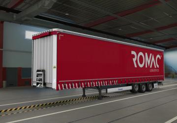 ROMAC Skin version 1.1 for Euro Truck Simulator 2 (v1.41.x, - 1.43.x)