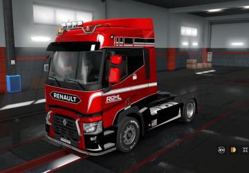 ROML Cargo Logistics Special Skin for Renault T Range v1.0 for Euro Truck Simulator 2 (v1.35.x, 1.36.x)