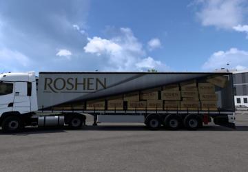 Roshen Skin for Trailer and Truck version 1.0 for Euro Truck Simulator 2 (v1.53x - 1.54x)