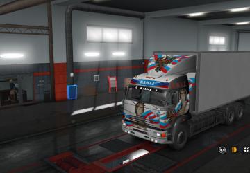 Russia Skin for KamAZ 4326/43118/6350/65221 v1.0 for Euro Truck Simulator 2 (v1.35.x, - 1.43.x)