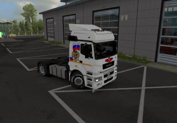 Russia Skin for Kamaz 5490 Neo version 1.0 for Euro Truck Simulator 2 (v1.35.x, - 1.37.x)