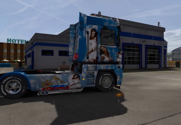 Russia Skin for Renault Magnum version 1.0 for Euro Truck Simulator 2 (v1.35.x, - 1.42.x)