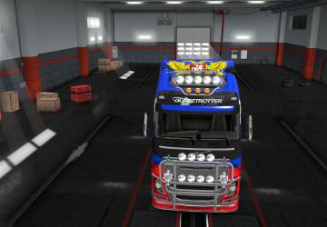 Russia Skin for Volvo FH 2012 version 1.0 for Euro Truck Simulator 2 (v1.35.x, - 1.43.x)