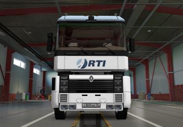 RTI Skin for Renault Magnum Integral version 1.0 for Euro Truck Simulator 2 (v1.39.x)