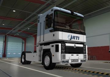 RTI Skin for Renault Magnum Integral version 1.0 for Euro Truck Simulator 2 (v1.39.x)