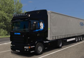 Russian Holland Skin for Scania RJL version 1.0 for Euro Truck Simulator 2 (v1.37.x)