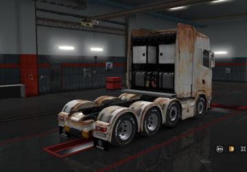 Rusty Skin for Scania S 2016 version 1.0 for Euro Truck Simulator 2 (v1.31.x, - 1.35.x)