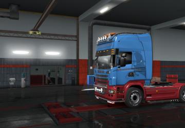 Old Knight Skin for Scania R2009 version 1.0 for Euro Truck Simulator 2 (v1.35.x, 1.36.x)