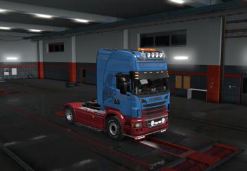 Old Knight Skin for Scania R2009 version 1.0 for Euro Truck Simulator 2 (v1.35.x, 1.36.x)
