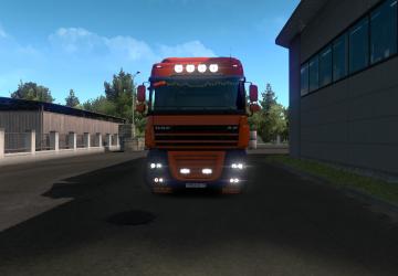 Redhead Skin for DAF XF 105 version 1.0 for Euro Truck Simulator 2 (v1.35.x, - 1.39.x)
