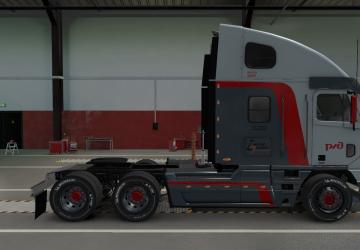 RZD Skin for Freightliner Argosy version 1.0 for Euro Truck Simulator 2 (v1.36.x, - 1.39.x)