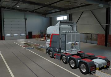 RZD Skin for Scania R by RJL version 1.0 for Euro Truck Simulator 2 (v1.36.x, - 1.39.x)