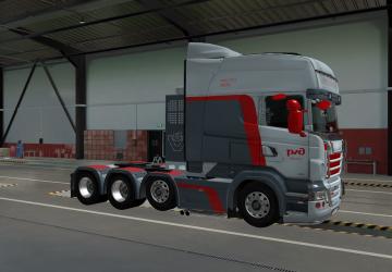 RZD Skin for Scania R by RJL version 1.0 for Euro Truck Simulator 2 (v1.36.x, - 1.39.x)