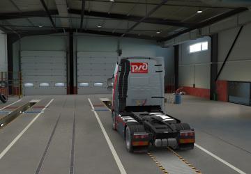RZD Volvo FH Classic Skin version 1.0 for Euro Truck Simulator 2 (v1.36.x, - 1.39.x)