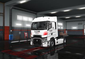 S-CAR Skin version 1.0 for Euro Truck Simulator 2 (v1.35.x)