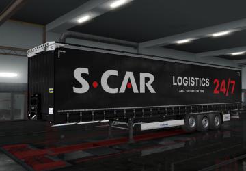 S-CAR Skin version 1.0 for Euro Truck Simulator 2 (v1.35.x)