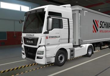 Krone and Schwartzmuller Skins for MAN Euro 6 v1.0 for Euro Truck Simulator 2 (v1.39.x, 1.40.x)