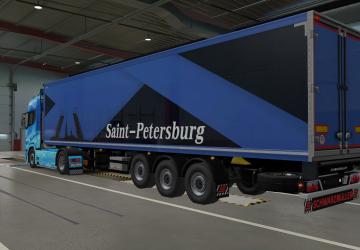 Saint-Petersburg Skin for Schwarzmuller version 1.0 for Euro Truck Simulator 2 (v1.38.x, 1.39.x)