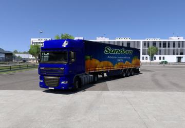 Sandora Trailer Skin version 1.0 for Euro Truck Simulator 2 (v1.53x - 1.54x)