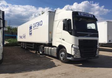 SATECO Skin for Schmitz S.KO and Volvo FH16 2012 v1.0 for Euro Truck Simulator 2 (v1.43.x)