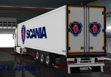 Scania Skin for Schmitz S.KO Reconstructed v1.0 for Euro Truck Simulator 2 (v1.35.x, 1.36.x)