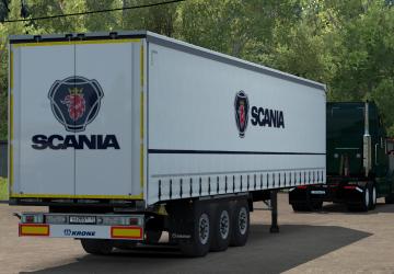 Scania Factory Skin for Krone Profiliner version 1.0 for Euro Truck Simulator 2 (v1.35.x, 1.36.x)