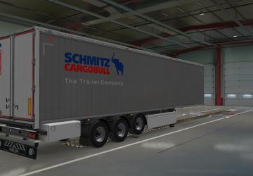 Schmitz Cargo Bull Trailer Skin version 1.0 for Euro Truck Simulator 2 (v1.37.x, 1.38.x)