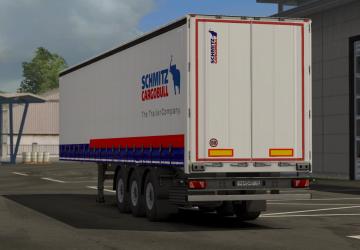 Schmitz Cargobull Skin for Standard Trailer v1.0 for Euro Truck Simulator 2 (v1.35.x, 1.36.x)