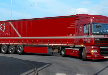 SCS Software Skin for DAF XF version 1.0 for Euro Truck Simulator 2 (v1.35.x, - 1.43.x)
