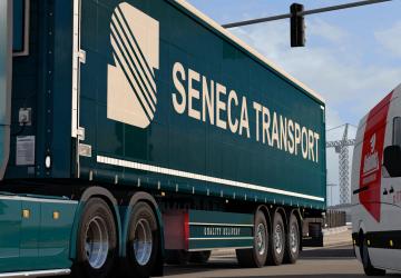 SENECA TRANSPORT Skin for Schwarzmuller version 1.2.0 for Euro Truck Simulator 2 (v1.35.x, - 1.39.x)