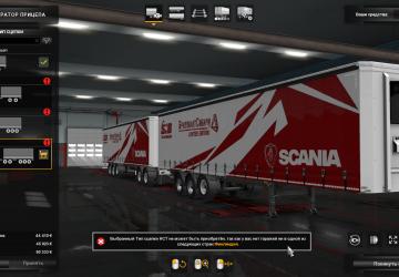 SIB Truck SCANIA Skin for Standard Trailers v1.0 for Euro Truck Simulator 2 (v1.35.x, - 1.42.x)
