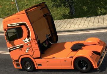 Simulator Radio Skin for Scania S version 1.0 for Euro Truck Simulator 2 (v1.35.x)