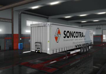Soncotra Skin for Krona Profiliner Trailer v1.0 for Euro Truck Simulator 2 (v1.35.x)