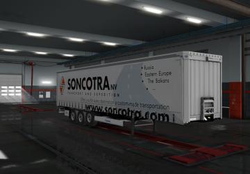 Soncotra Skin for Krona Profiliner Trailer v1.0 for Euro Truck Simulator 2 (v1.35.x)