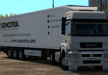 Soncotra Skin for Krone Coolliner Trailer v1.0 for Euro Truck Simulator 2 (v1.35.x, 1.36.x)