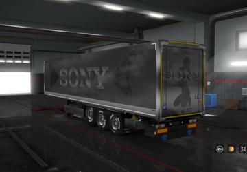 Sony Skin for Your Krone Trailer version 1.0 for Euro Truck Simulator 2 (v1.32.x, - 1.35.x)