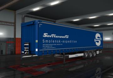 SOVTRANSAVTO Skin version 1.0 for Euro Truck Simulator 2 (v1.35.x, 1.36.x)