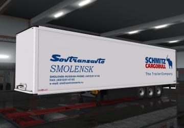 SOVTRANSAVTO Skin version 1.0 for Euro Truck Simulator 2 (v1.35.x, 1.36.x)
