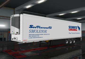 SOVTRANSAVTO Skin version 1.0 for Euro Truck Simulator 2 (v1.35.x, 1.36.x)