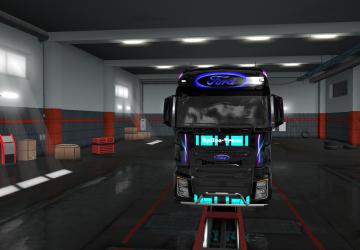 Spline Trans Skin for Ford F-Max version 1.0 for Euro Truck Simulator 2 (v1.32.x, - 1.35.x)