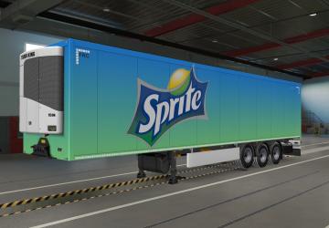 Sprite Skin for Your Trailer version 1.0 for Euro Truck Simulator 2 (v1.39.x)