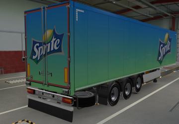Sprite Skin for Your Trailer version 1.0 for Euro Truck Simulator 2 (v1.39.x)