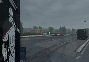 Star Wars Skin for Mercedes Actros MP4 version 1.1 for Euro Truck Simulator 2 (v1.38.x)