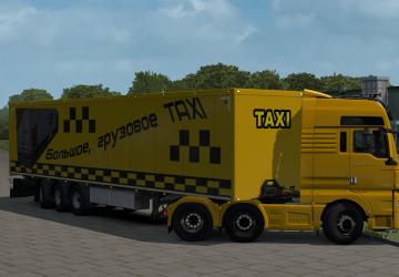 Skin Taxi version 1 for Euro Truck Simulator 2 (v1.35.x, 1.36.x)