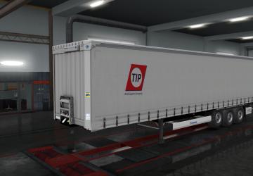 TIP Skin for Krone Profiliner Trailer version 1.0 for Euro Truck Simulator 2 (v1.35.x)